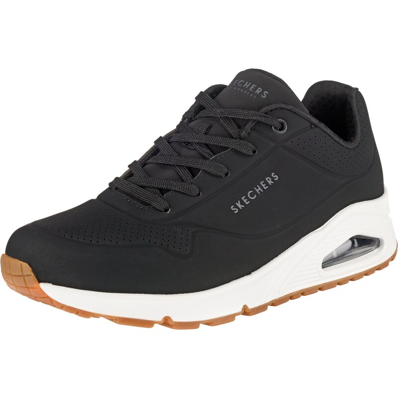 Skechers Niske Tenisice Uno Stand On Air Svijetlosiva Crna Glami Hr