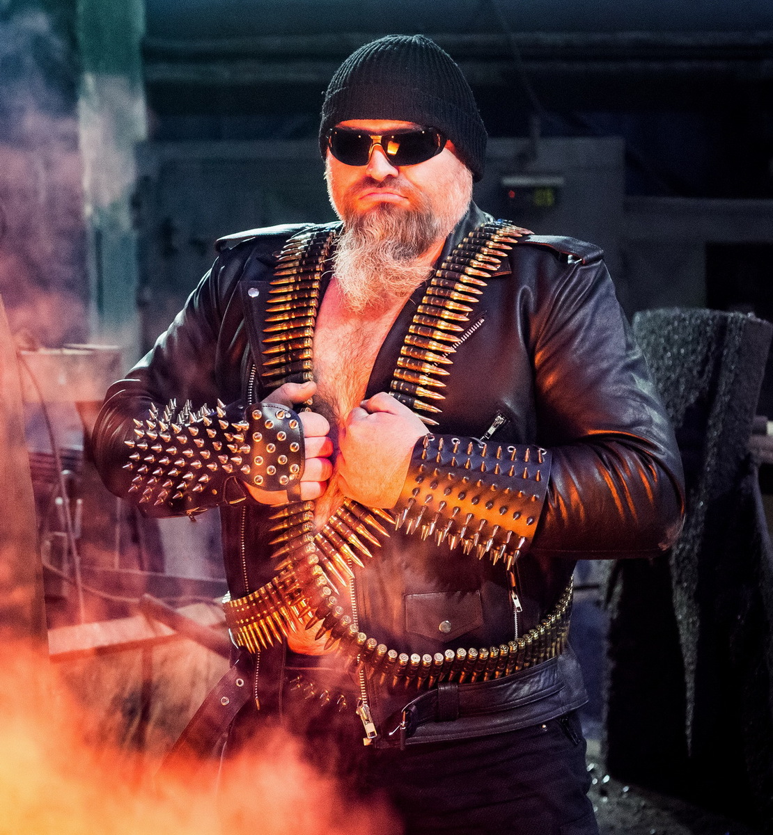 Jakna kožna "nož na sklapanje" - BRIXTON