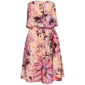 LASCANA Ljetna haljina nebesko plava / med / ružičasta / crna
