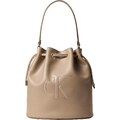 Calvin Klein Vrećasta torba taupe siva