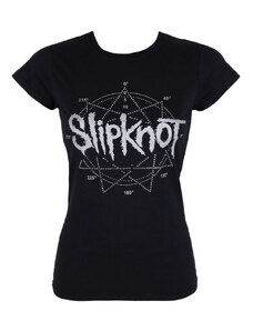 Metalik majica žensko Slipknot - Logo Star - ROCK OFF - SKTS32LB