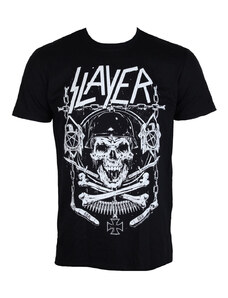 Metalik majica muško Slayer - Skull & Bones - ROCK OFF - SLAYTEE36MB