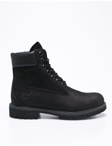Čizme od brušene kože Timberland 6" Premium Boot za muškarce, boja: crna, TB0100730011