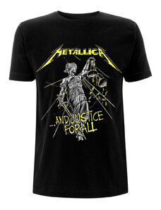 Metalik majica muško Metallica - And Justice For All Tracks - ROCK OFF - RTMTLTSBAND METTS13MB