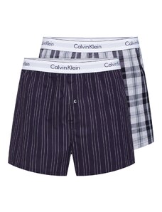 Calvin Klein Underwear Bokserice dimno siva / crna / bijela