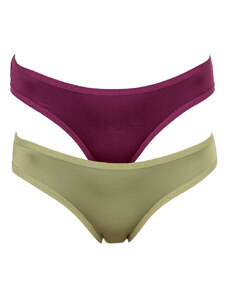 2PACK women's panties Molvy multicolored (MD-826-KPB)