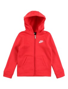 Nike Sportswear Gornji dio trenirke 'Club' crvena / bijela