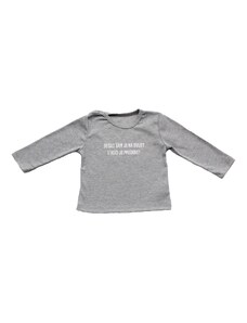 Ivanka moda d.o.o. Ivanka moda Baby majica siva melanž - Preokret