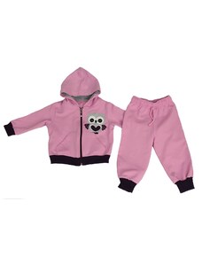 Ivanka moda d.o.o. Ivanka moda Baby komplet roza sovica