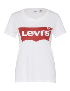 LEVI'S  Majica 'The Perfect Tee' crvena / prljavo bijela