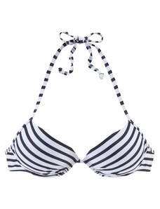 VENICE BEACH Bikini gornji dio 'Summer' mornarsko plava / bijela