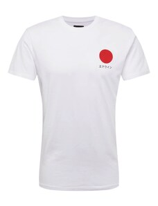 EDWIN Majica 'Japanese Sun' crvena / crna / bijela