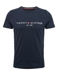 TOMMY HILFIGER Majica tamno plava / crvena / bijela