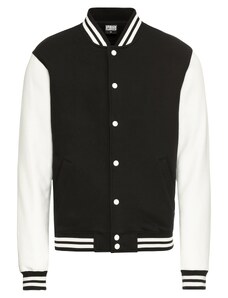 Urban Classics Prijelazna jakna crna / bijela