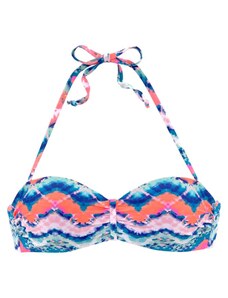 VENICE BEACH Bikini gornji dio plava / roza / crvena