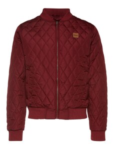 Urban Classics Prijelazna jakna 'Diamond Quilt' burgund