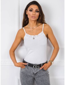 Fashionhunters White top with straps