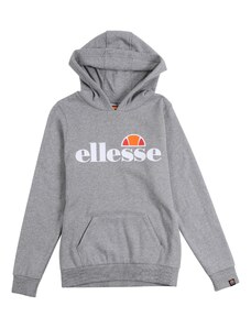 ELLESSE Sweater majica 'Jero' siva / narančasta / svijetlocrvena / bijela
