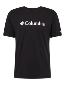 COLUMBIA Majica crna / bijela