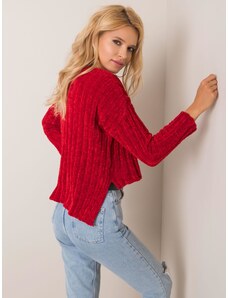 Fashionhunters Dark red sweater by Olivvia RUE PARIS