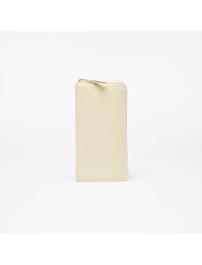 Comme des Garçons Wallets Comme des Garçons Wallet Classic Colour Leather Wallet Off White