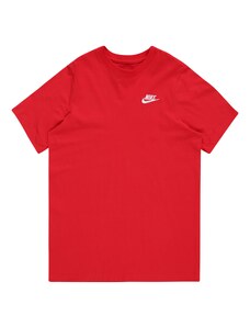 Nike Sportswear Majica crvena / bijela