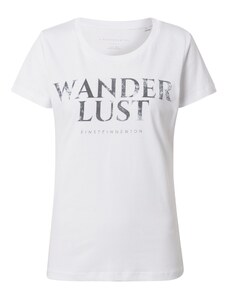 EINSTEIN & NEWTON Majica 'Dust Wanderlust' crna / bijela