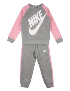 Nike Sportswear Jogging komplet 'FUTURA' siva melange / roza / bijela