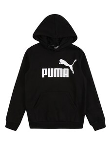 PUMA Sweater majica 'Essentials' crna / bijela