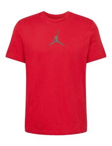 Jordan Majica 'Jumpman' antracit siva / crvena