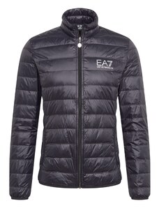 EA7 Emporio Armani Zimska jakna crna / bijela