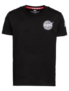 ALPHA INDUSTRIES Majica 'Space Shuttle' opal / siva / crna / bijela
