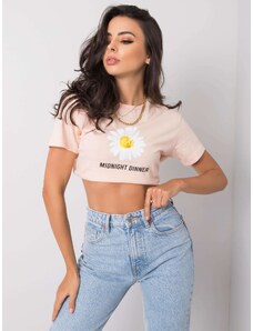 PEPPER & MINT T-shirt-PM-TS-SS21CA66.05-salmon