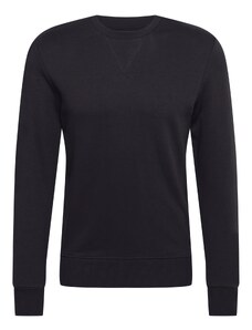 JACK & JONES Sweater majica crna / bijela