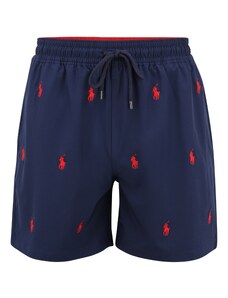 Polo Ralph Lauren Kupaće hlače 'Traveller' tamno plava / vatreno crvena