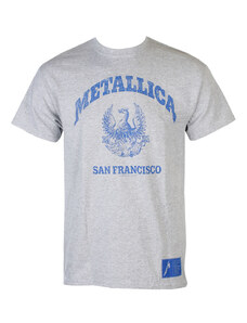 Metalik majica muško Metallica - College Crest - ROCK OFF - RTMTLTSGCOL METTS44MG PHDMTLTSGCOL
