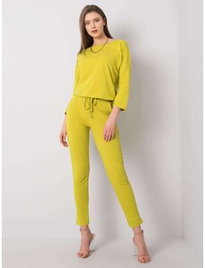 BASIC Feel Good Sweatpants-RV-DR-5222.59-lime green