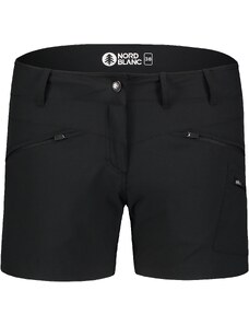 Nordblanc Crne ženske lagane outdoor kratke hlače SIMPLICITY