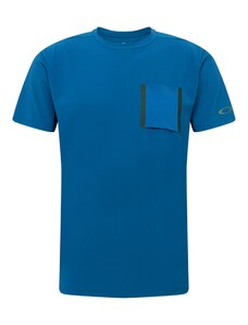 OAKLEY Tehnička sportska majica tamno plava / tamno zelena