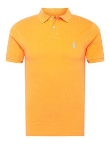 Polo Ralph Lauren Majica svijetloplava / narančasta