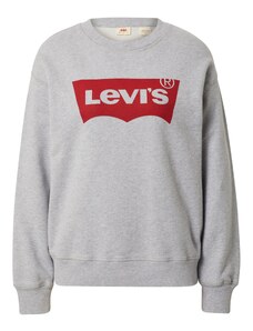 LEVI'S  Sweater majica 'Graphic Standard Crew' siva melange / crvena
