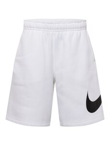 Nike Sportswear Hlače 'Club' crna / bijela