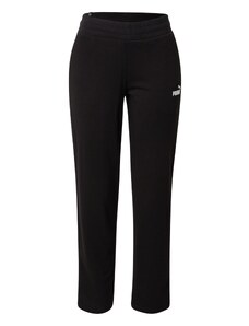 PUMA Sportske hlače 'Essential' crna / bijela