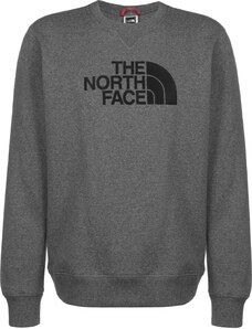 THE NORTH FACE Sweater majica 'Drew Peak' siva melange / crna