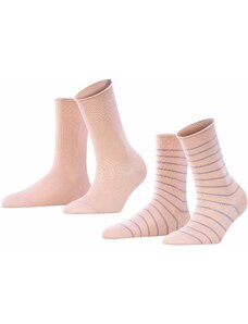 FALKE Čarape plava / pastelno roza