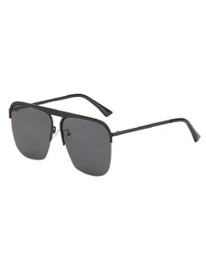 VeyRey sunčane naočale oversize Elmar crno staklo