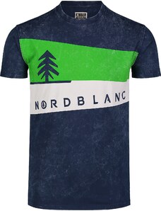 Nordblanc Plava muška pamučna majica GRAPHIC
