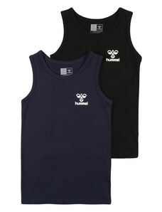 Hummel Tehnička sportska majica 'NOLAN' mornarsko plava / crna / bijela