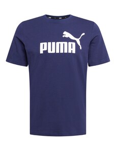 PUMA Tehnička sportska majica 'Essential' morsko plava / bijela