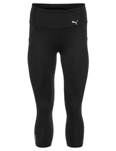 PUMA Sportske hlače crna / bijela